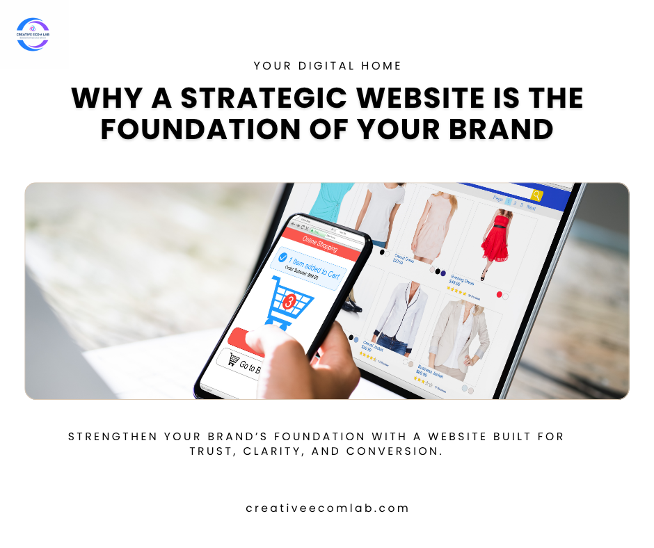Why a Strategic Website Is the Foundation of Your Brand